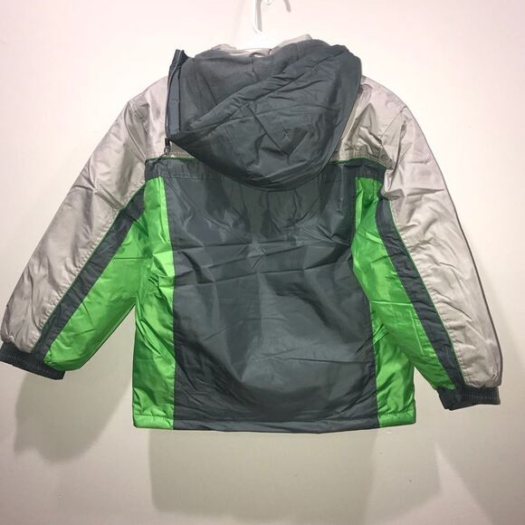 𝅺BOYS Fleece Lined Jacket with Removable Hood - Picture 2 of 5